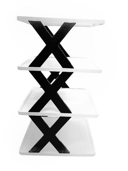4‑Layer Foldable Shoe Rack