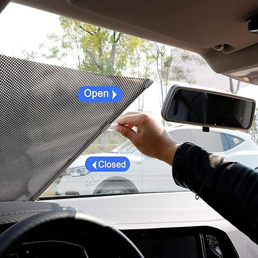 Magnetic Car Window Sunshade – Stay Cool, Stay Private!
