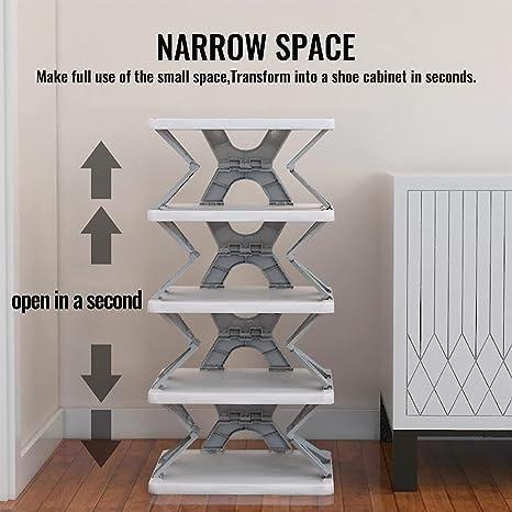 Smart Foldable 6-Layer Shoe Rack – Organize Without Compromise