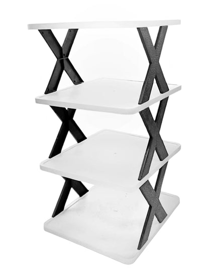 4‑Layer Foldable Shoe Rack