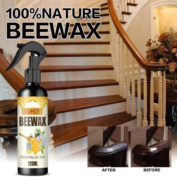 Beeswax Furniture Polish Spray – Bring Wood Back to Life, Naturally