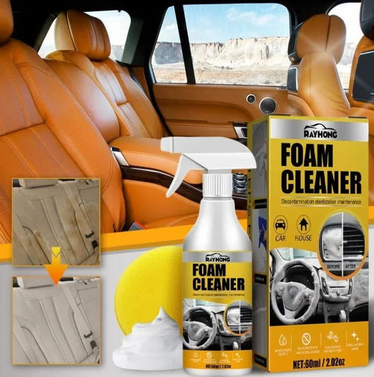 Multi-Purpose Foam Cleaner (60ml) – Spray Away Dirt, Reveal the Shine!
