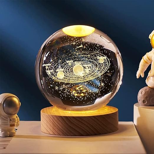 3D Solar Planet Ball Night Light – Light Up Your Universe