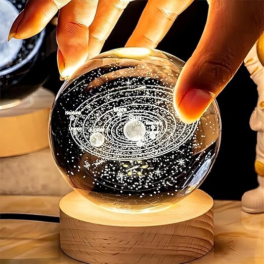 3D Solar Planet Ball Night Light – Light Up Your Universe