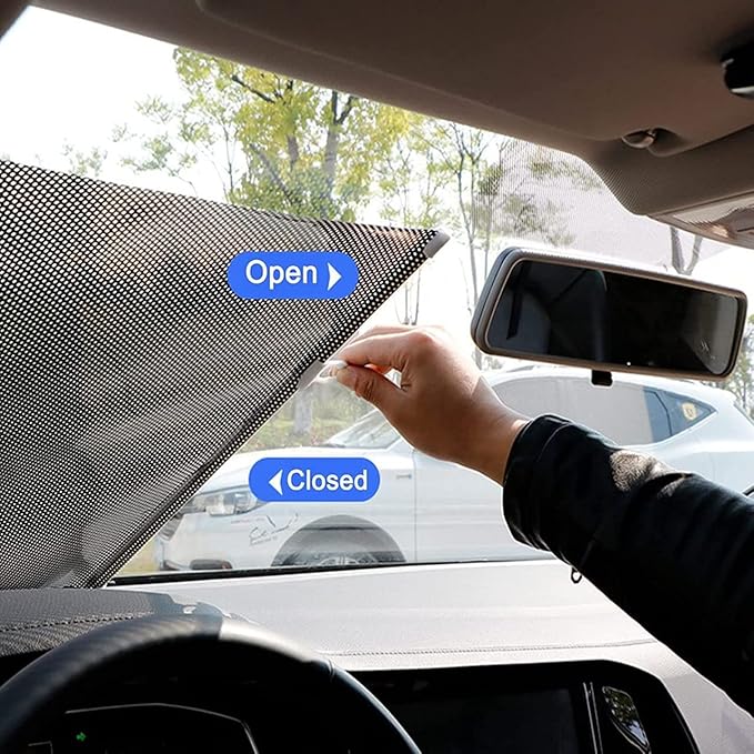 Magnetic Car Window Sunshade – Stay Cool, Stay Private!