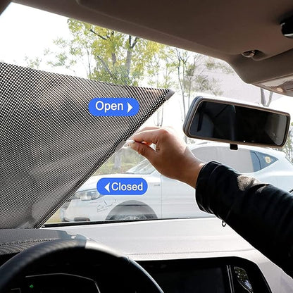 Magnetic Car Window Sunshade – Stay Cool, Stay Private!