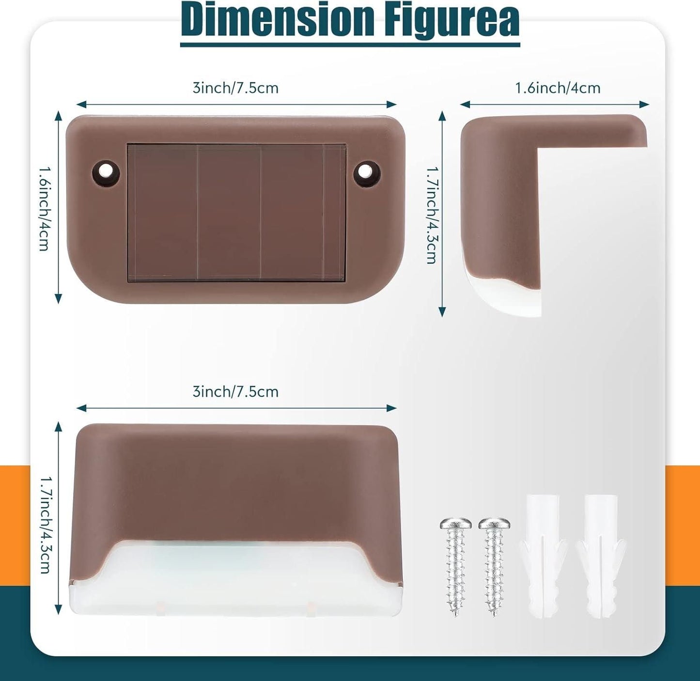 Waterproof Solar Deck Lights (Outdoor) – Light Up Your Outdoors. No Wires, No Bills