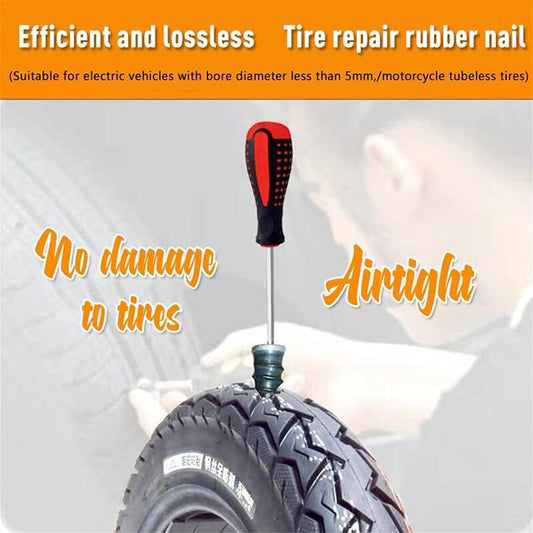 Fast Tire Repair Nail Kit (Pack of 10) – Fix Punctures in Minutes, Drive with Confidence