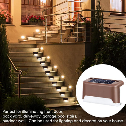 Waterproof Solar Deck Lights (Outdoor) – Light Up Your Outdoors. No Wires, No Bills
