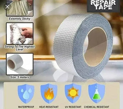 Aluminum Foil Waterproof Sealant Tape – Stop Leaks. Seal Peace of Mind.